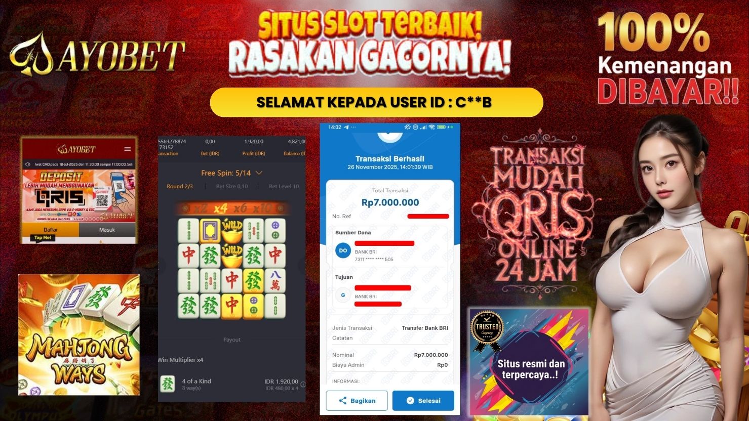 AYOBET JACKPOT SLOT MAHJONG WAYS